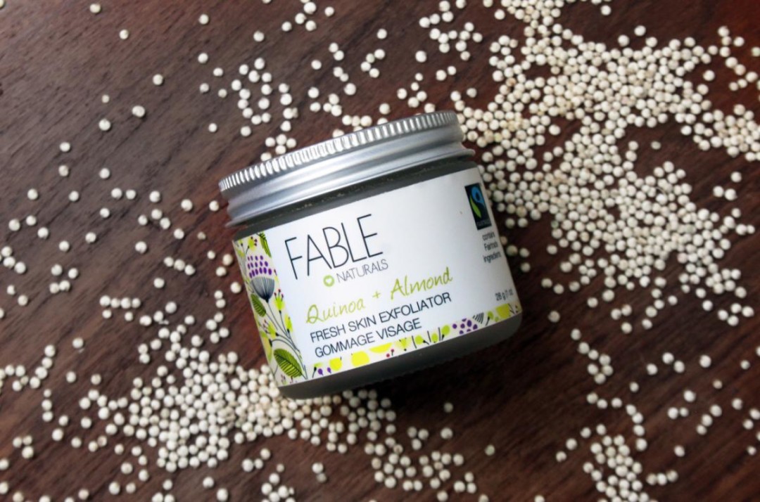 fable naturals green tea scrub