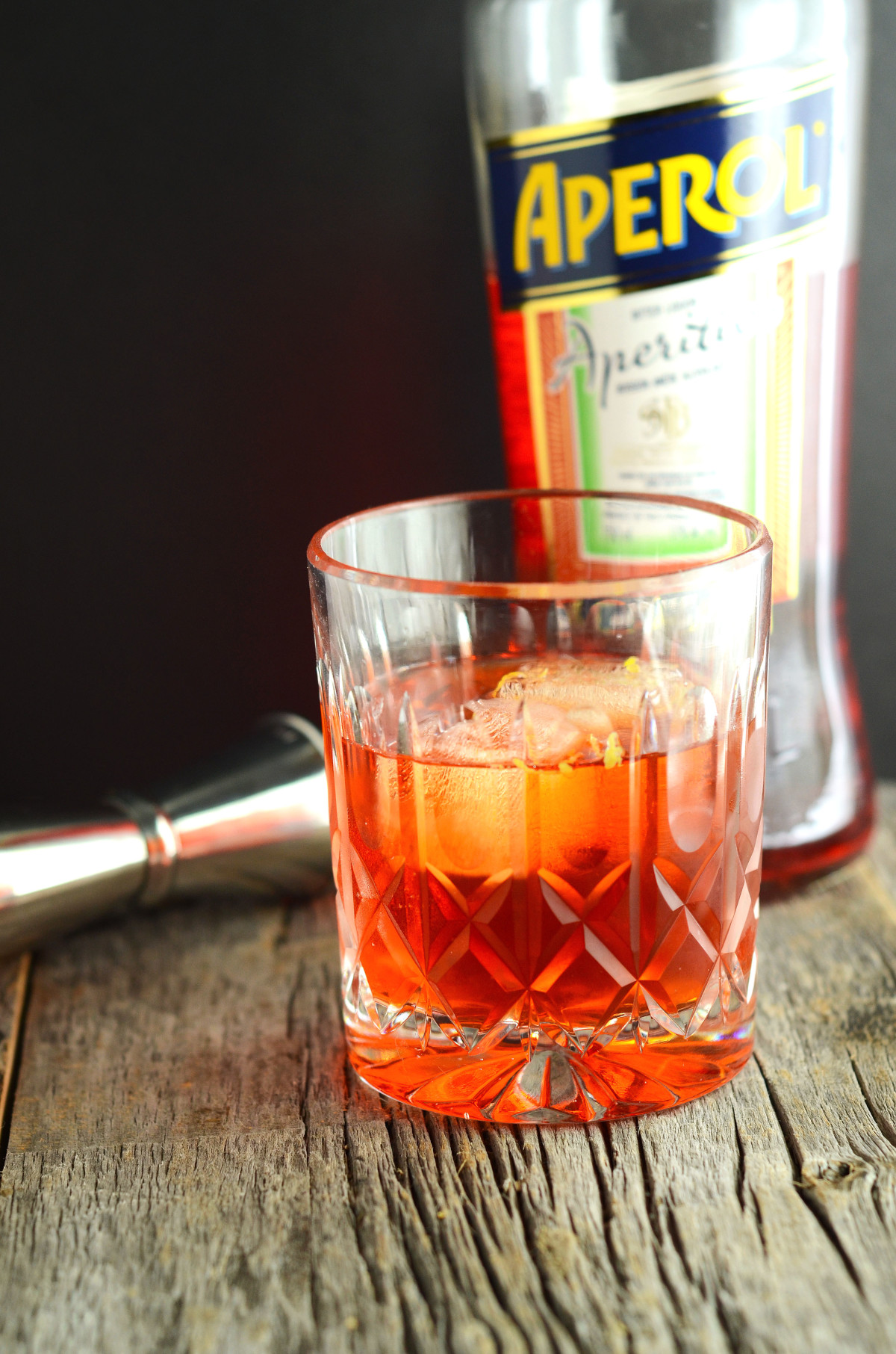 hibiscus aperol negroni