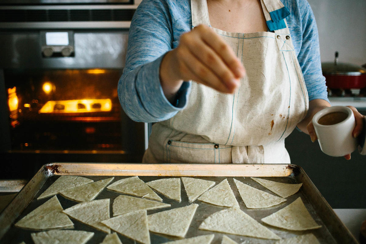 homemade fresh tortillas