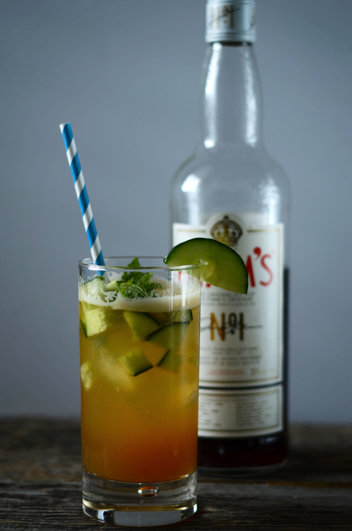 apple cider pimm's cup