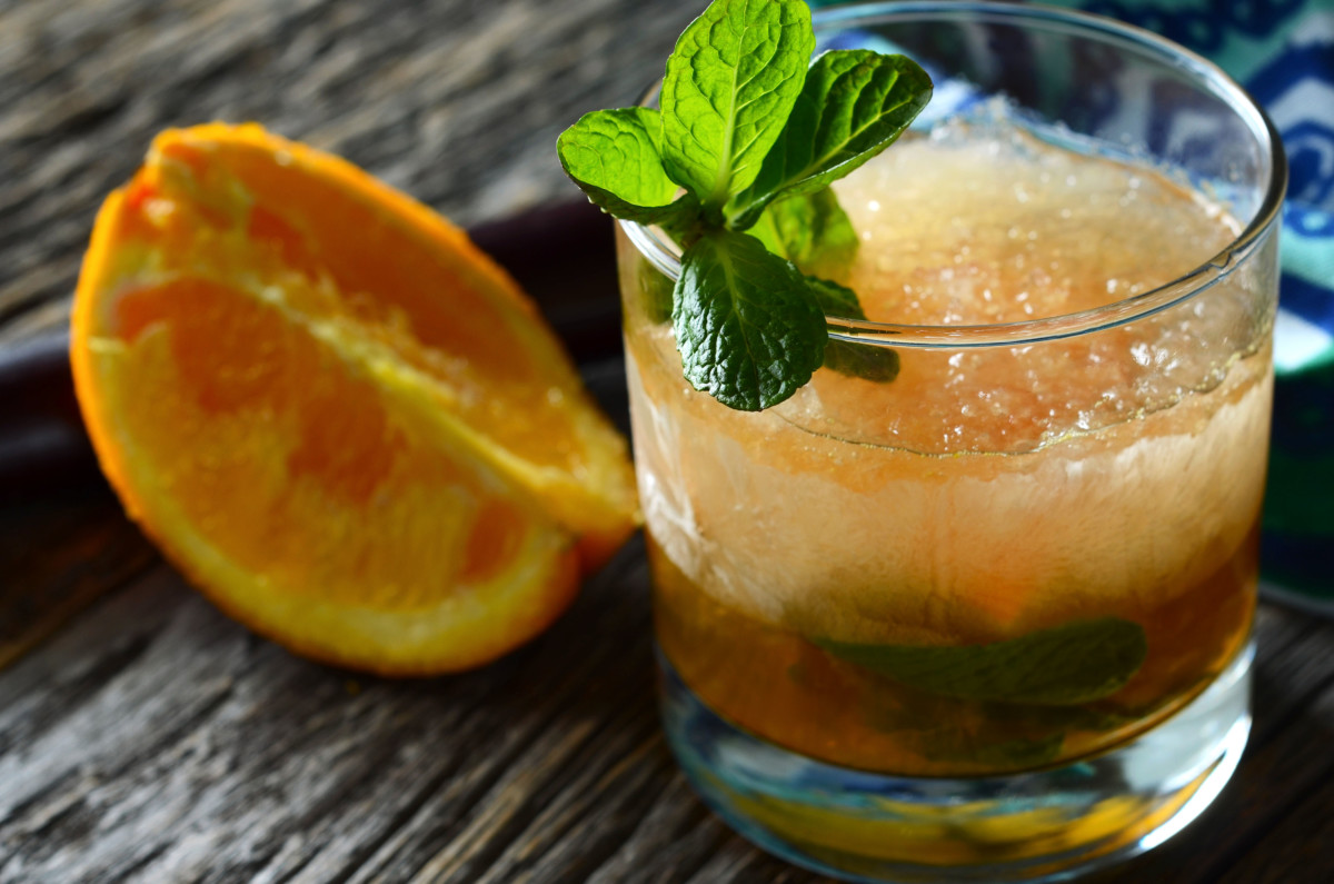 orange mint julep