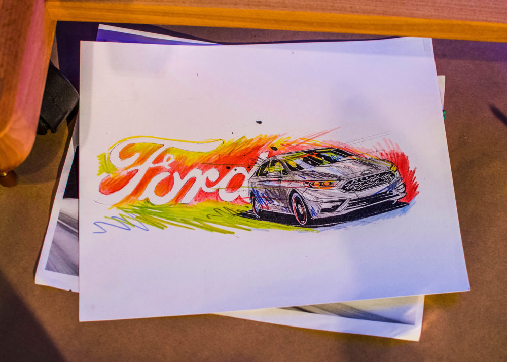 An evening with Ford Canada debuting their 2017 Ford Fusion. A mural scavenger hunt, fusion dinner and graffiti class were part of the night.
