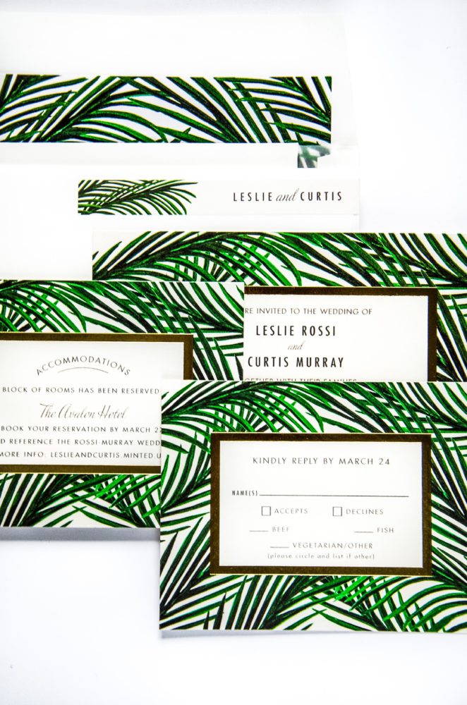 The most important thing to check off your wedding checklist is ordering your invitations. It’s not wedding without guests! Use Minted to order all your wedding stationery. 