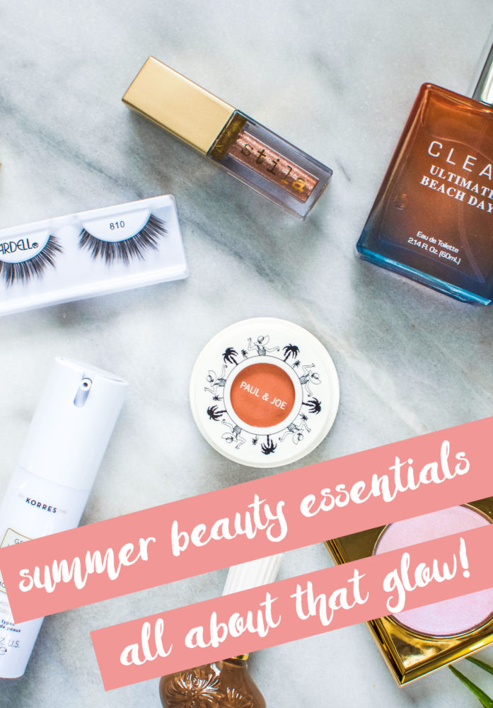 Find out my favourite summer beauty essentials I'll be using all summer long. Makeup and skincare included.