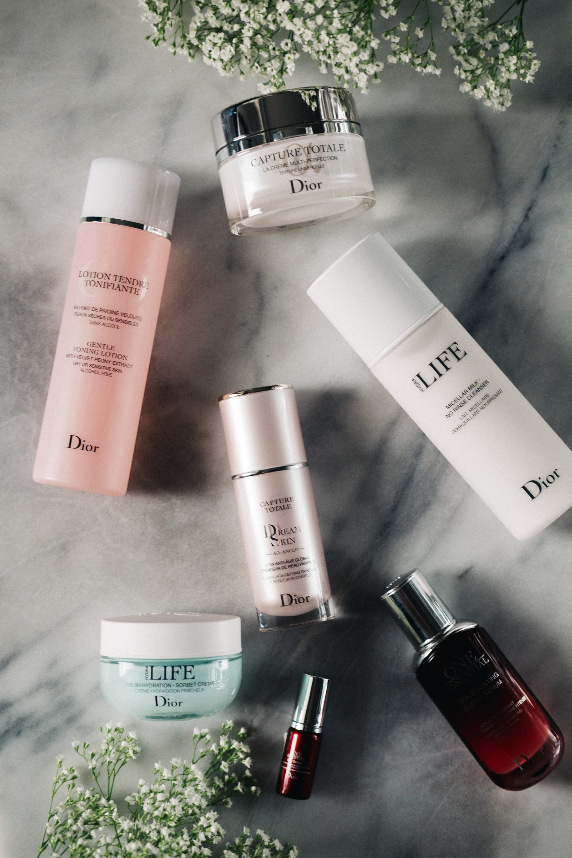 dior skincare products