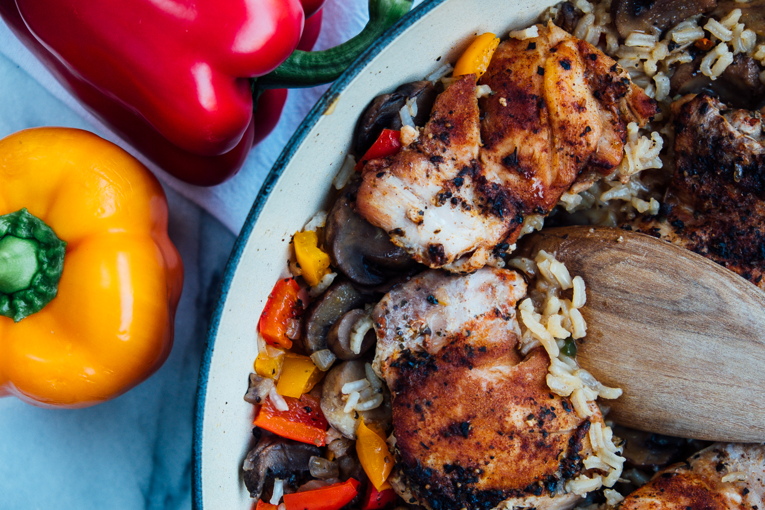 How to Make One Pot Chicken Thighs and Rice