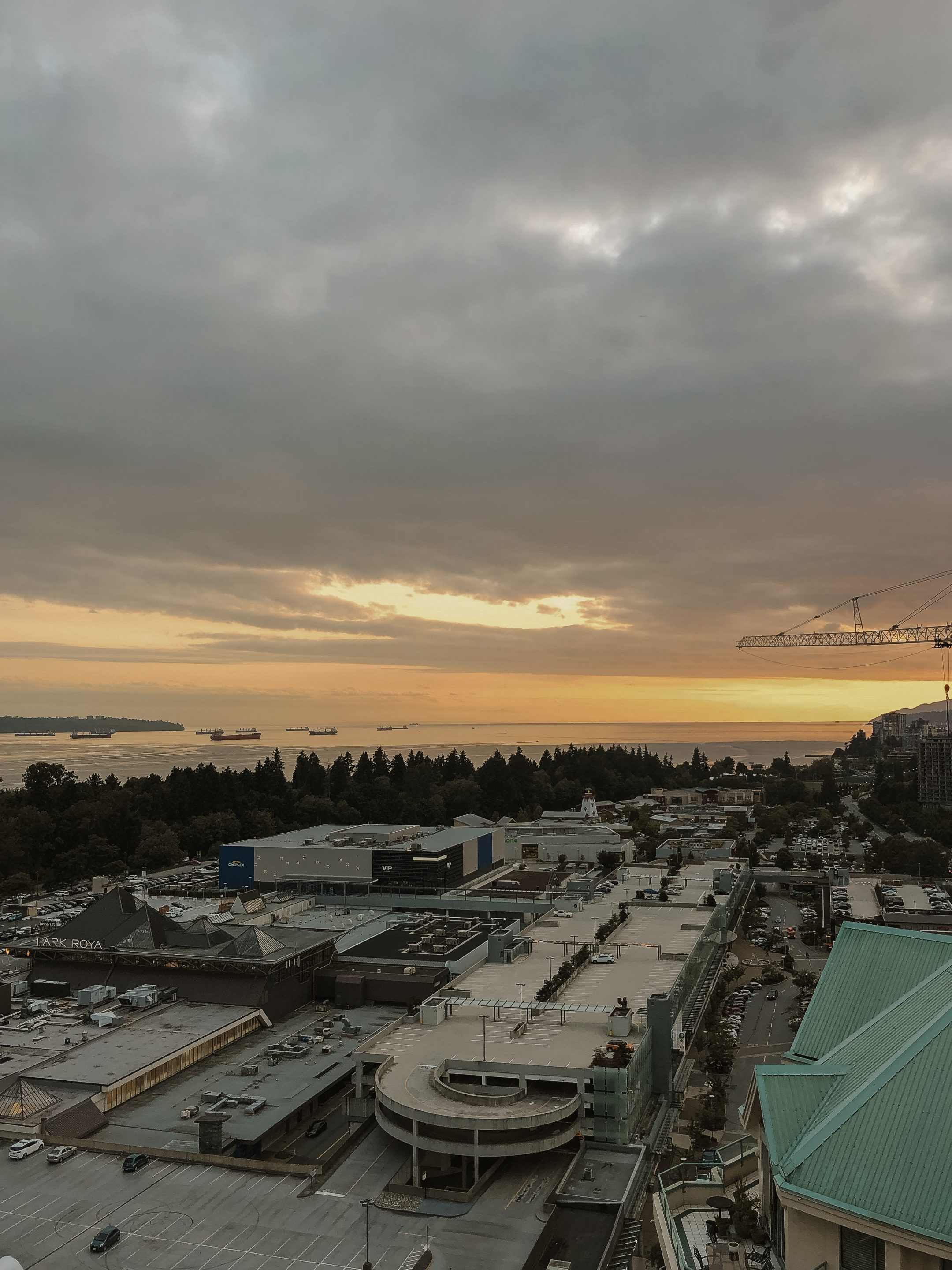 west vancouver sunset