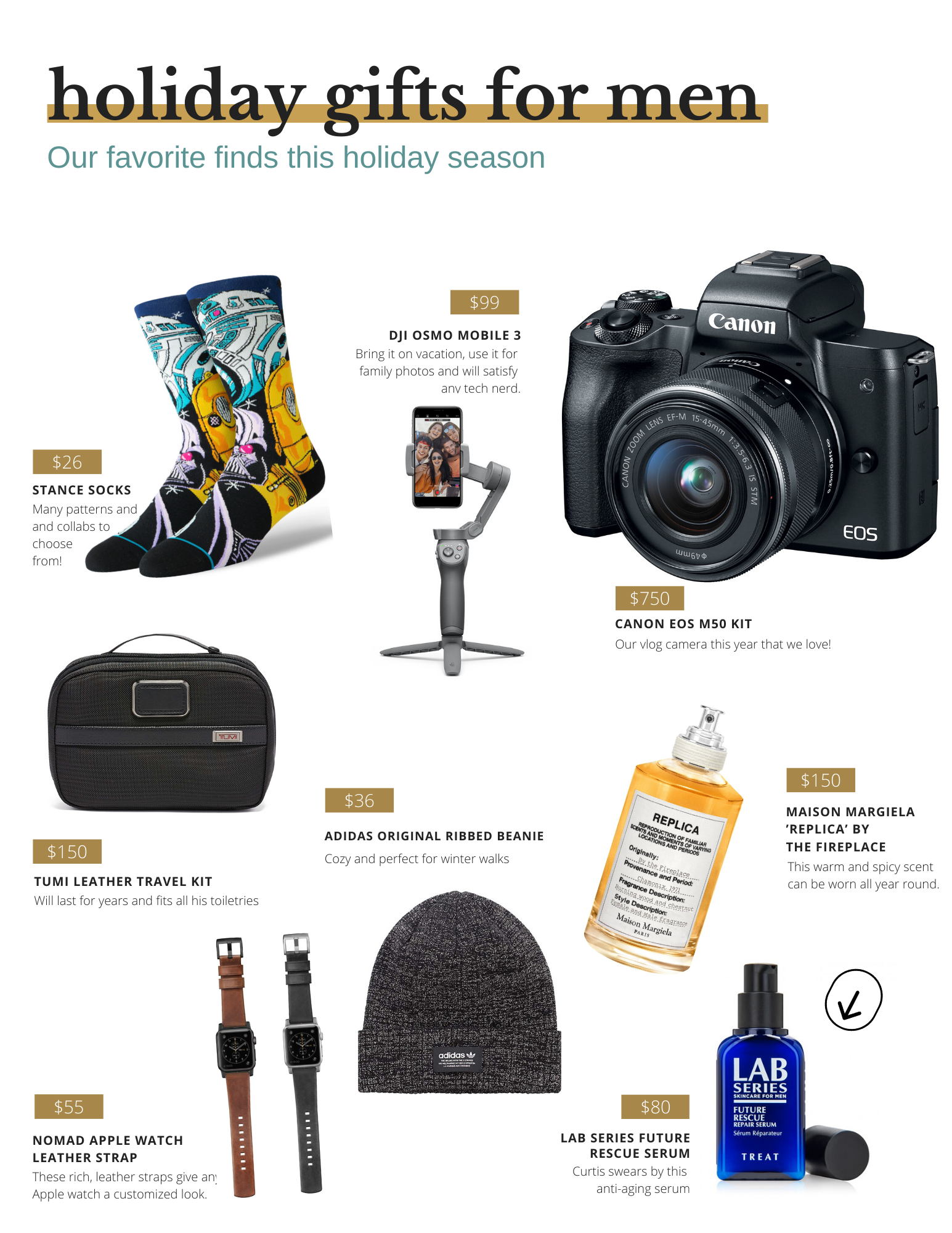 Holiday Gift Guide for Him | 2019