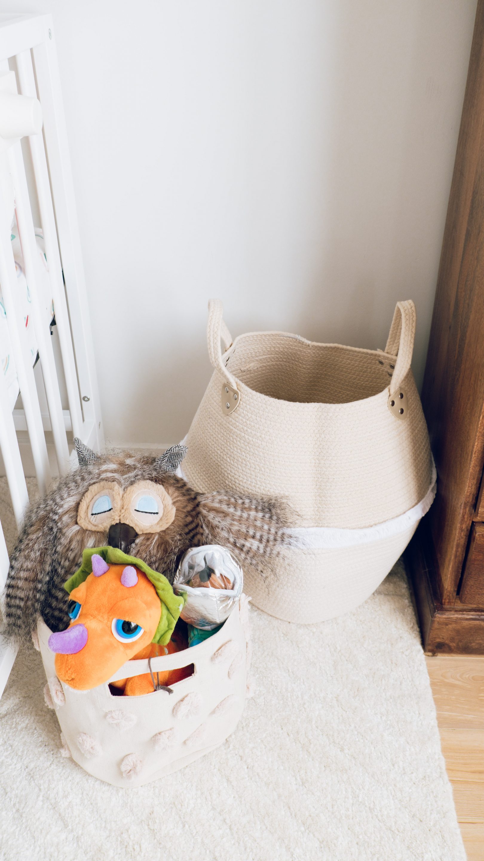 Woven Baskets Baby Nursery