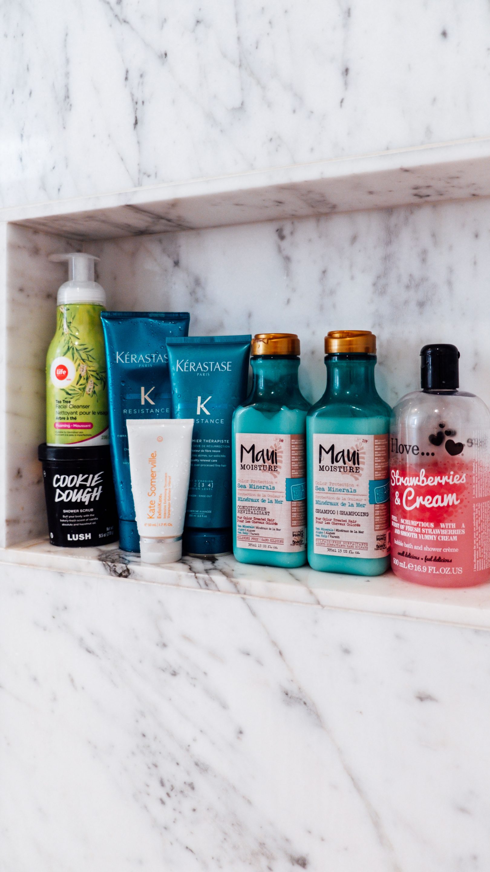 The Beauty Products I Use in the Shower