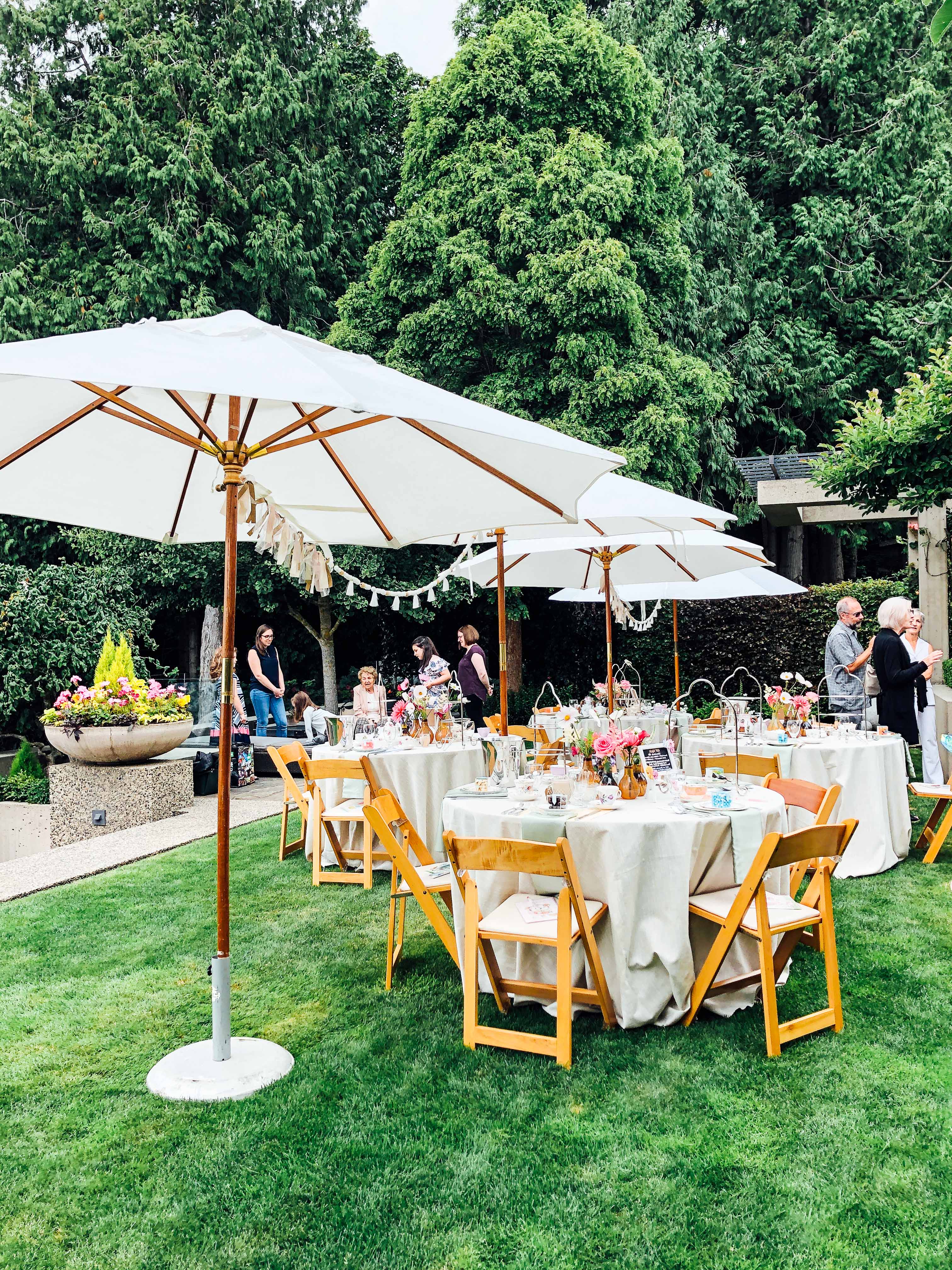 Afternoon Tea Themed Baby Shower / Green And Blue Baby Shower Afternoon