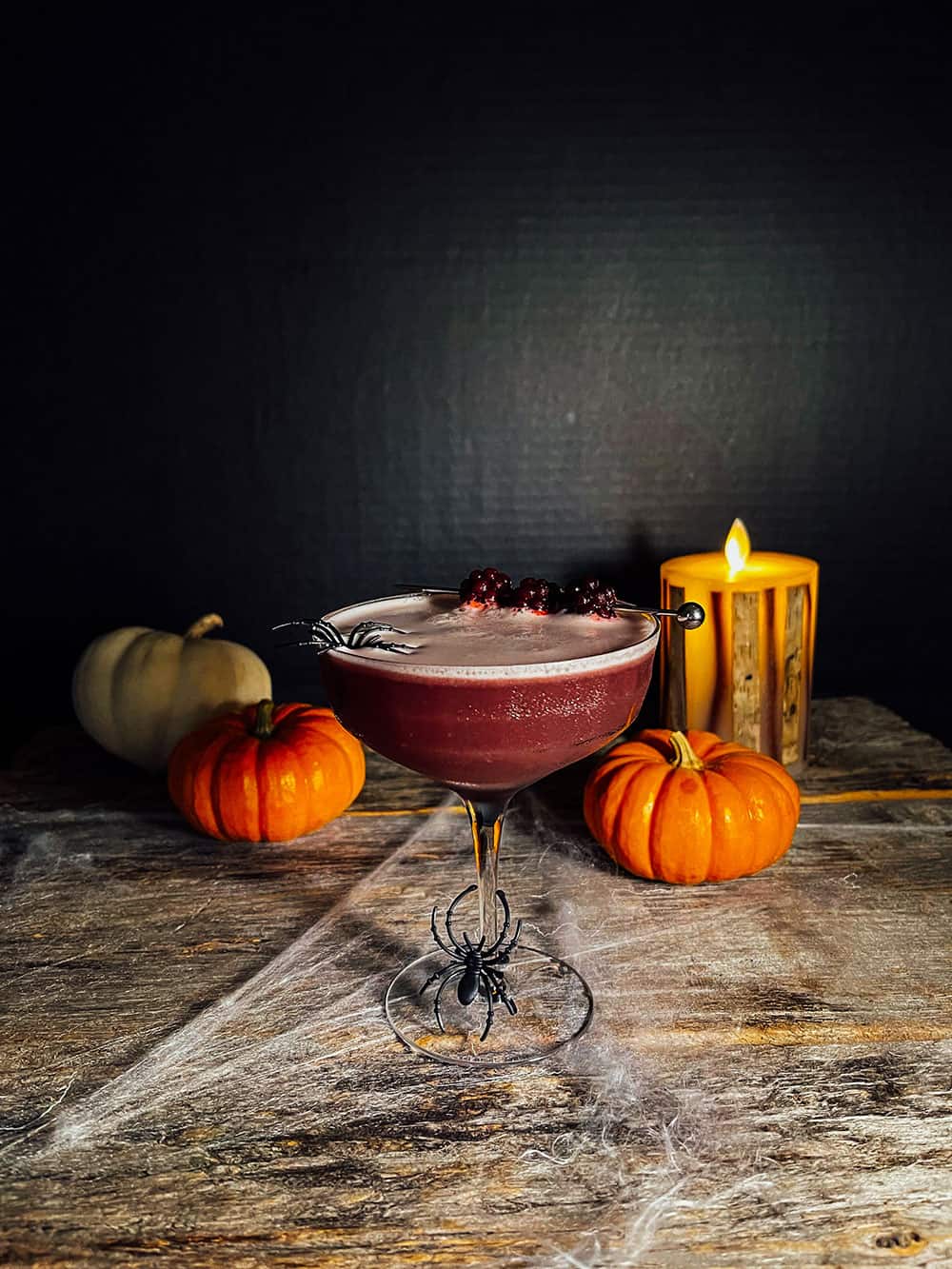 Spooky Sidecar Cocktail