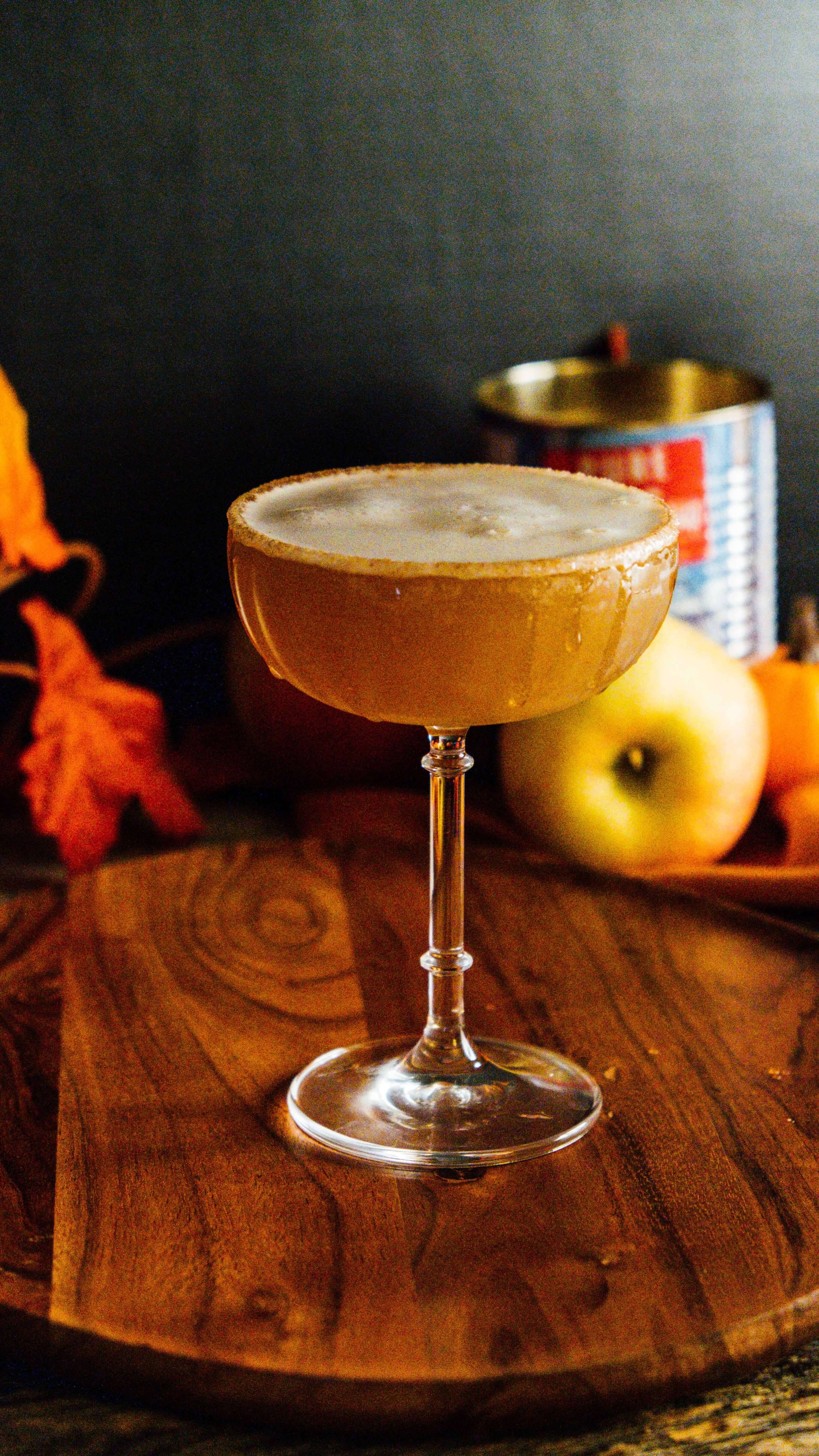 crisp honey fall cocktail