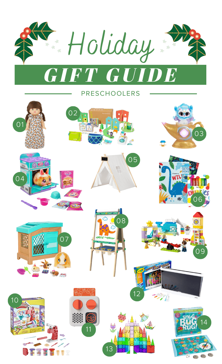 holiday gifts for preschoolers